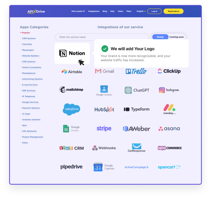 Add to apps catalog